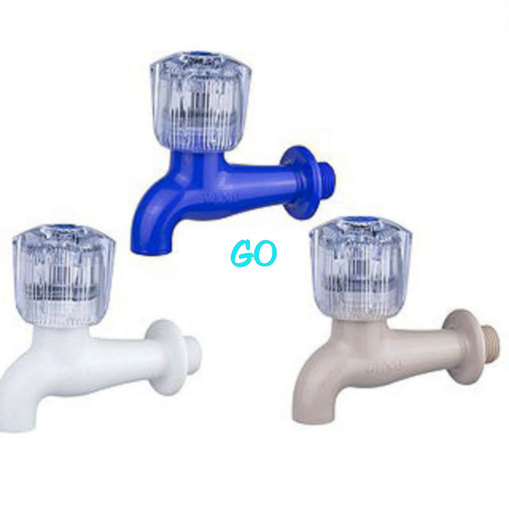 Vino PVC Wall Faucet - ก๊อกน้ําติดผนังห้องน้ํา - ก๊อกน้ําติดผนังใบพัด