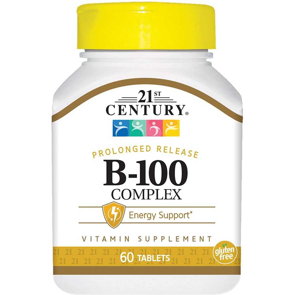 [ของแท้ 100%] 21st CENTURY B COMPLEX / B-100 / B-50