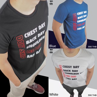 เสื้อยืด​ สีดำ,สีน้ำเงิน,สีขาว