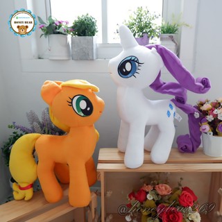 ตุ๊กตาม้าโพนี่ ม้าโพนี่  ตุ๊กตาโพนี่ ตุ๊กตาม้าโพนี่ ตุ๊กตา pony ขนาด 12 นิ้ว