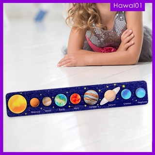 Solar System Puzzle Board Educational Puzzle Game Kids Science Toys for Children