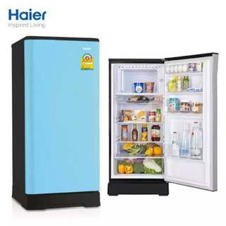 Haier ตู้เย็น 1 ประตู ความจุ 6.3 คิว รุ่น HR-ADBX18-CS (สีเทา)HR-ADBX18-CB(สีฟ้า)