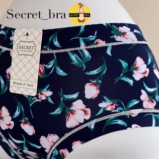 1/1 กางเกงใน secret 9908 เอวกลาง ฟรีไซร้ ผ้าลายน่ารัก ลายการ์ตูน ผ้าลื่นๆบางเบา ใส่สบายไม่อับชื้น