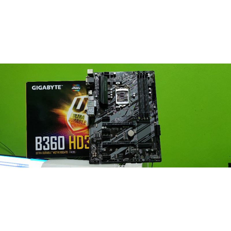 เมนบอร์ด [1151] Gigabyte B360 HD3 มือสอง