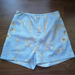 ของใหม่ กางเกงลายดอกไม้