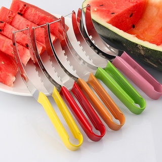 เครื่องมือตัดและหั่นผลไม้สี Home cantaloupe แตงโมตัดมัลติฟังก์ชั่นตัดแตงโมสแตนเลส