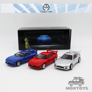 Timemicro โมเดลรถยนต์ 1:64 Dream Series Mazda RX-7 Diecast