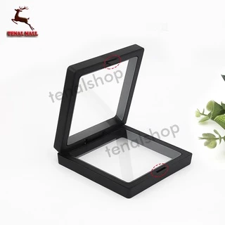 กรอบใส่พระ โปร่งใส3Dระงับกล่องเครื่องประ กรอบใส่โชว์เครื่องประดับ เคสโชว์ มีขาตั้ง ป้องกันฝุ่น หลายขนาด