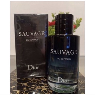 น้ำหอม Christian Dior Sauvage Eau De Parfum EDP 100 ml. *กล่องขาย*【ของแท้ 100 % 】ส่งฟรี 📦🛵🚚