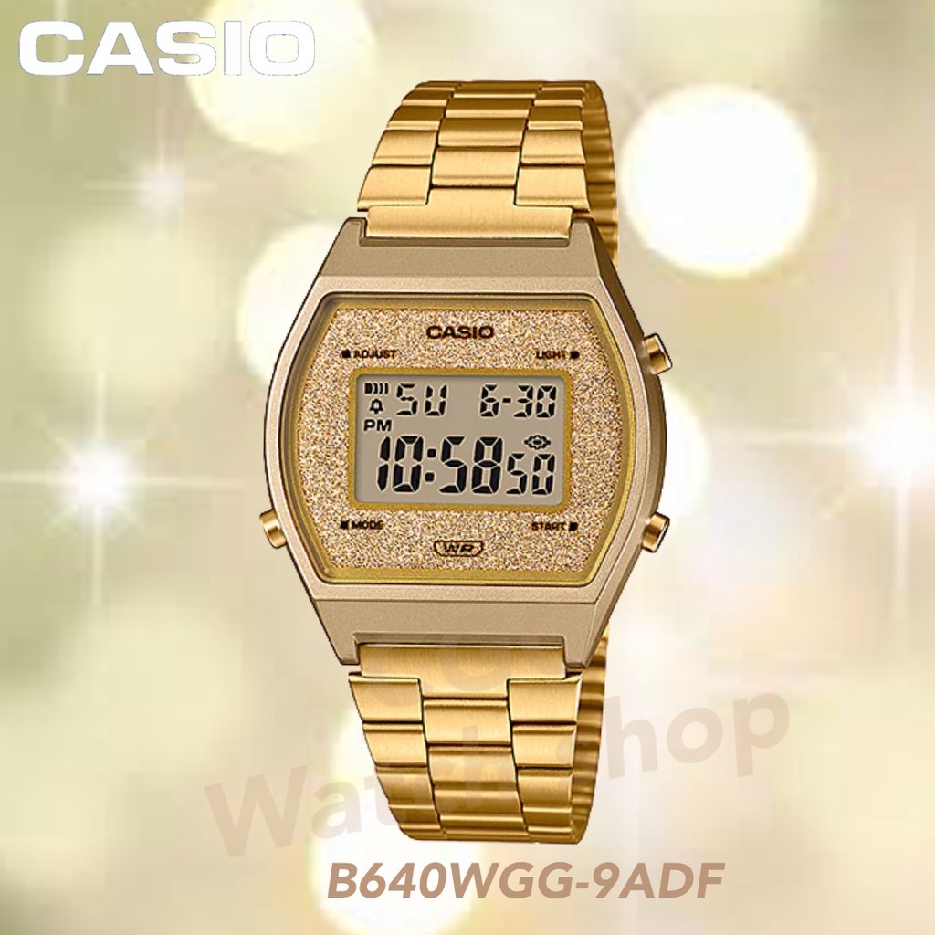 Casio รุ่น B640WGG-9ADF สี Gold