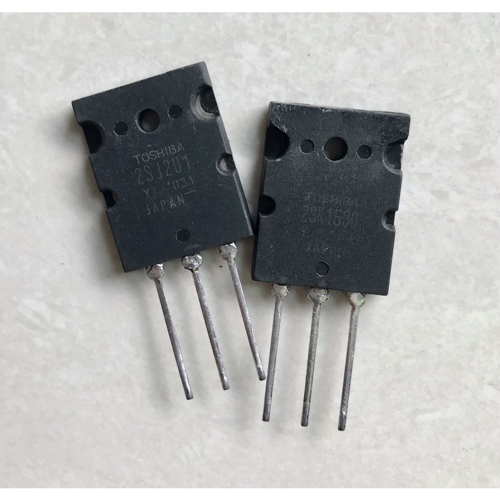 2SJ201 / 2SK1530 (refurbished) toshiba