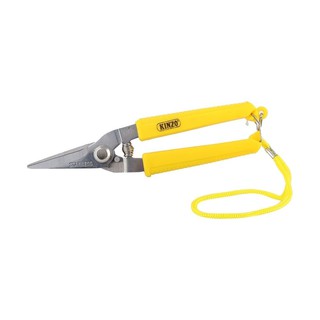 กรรไกรตัดแผ่นโลหะ สังกะสี ตัดตรง KINZO 8 นิ้ว ZINC STRAIGHT CUTTING KINZO AVIATION SNIP