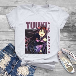 เสื้อยืดผ้าฝ้ายพิมพ์ลาย Yuuki Konno Essential Fene Overd Kawaii เสื้อยืดลําลอง ผ้าฝ้าย 100% แขนสั้น คอกลม พิมพ์ลาย สไตล์