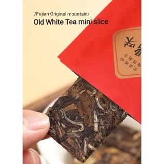 White Tea Fujian Fuding Mountain Organic Tea Garden Mini tea brick tea