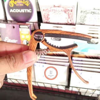 [Capo Guitar] "คาโป้กีต้าร์" เหล็กตันอย่างดี TRITON TC-03 Capo Guitar/คงทน/สปริงแน่นหนา