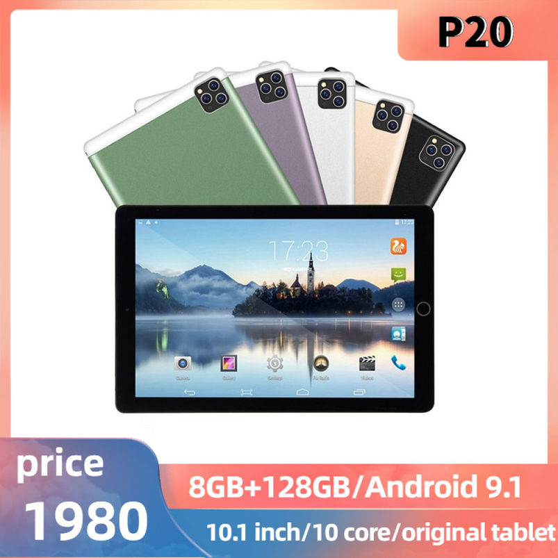 Android 9.1 Tablet 8GB + 256GB WiFi GPS Bluetooth Dual SIM Card Support