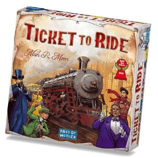 TICKET TO RIDE BOARD GAMES (European map OR North American map) Board Game Travel partner Gathering Vehicles卡牌聚会游戏