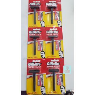 (แพ็ค6)Gillette ซุปเปอร์ คลิ๊ก