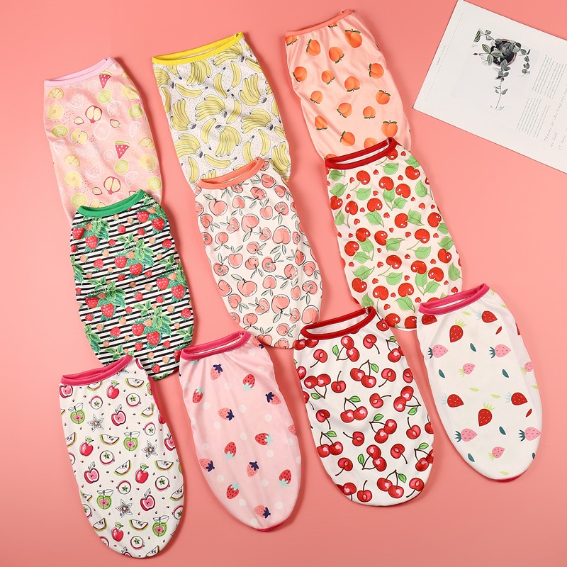 พิมพ์เสื้อกั๊กสัตว์เลี้ยงบางระบายอากาศเสื้อกั๊กสุนัขขนาดเล็กเท็ดดี้สุนัขแมวฤดูร้อนเสื้อผ้าสัตว์เลี้ยง