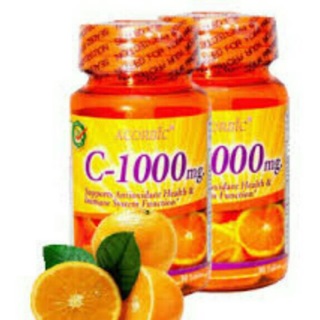 Acorbic VITAMIN C 1000 mg ผลิตภัณฑ์อาหารเสริม วิตามินซี 1000 mg (30 เม็ด / กระปุก)