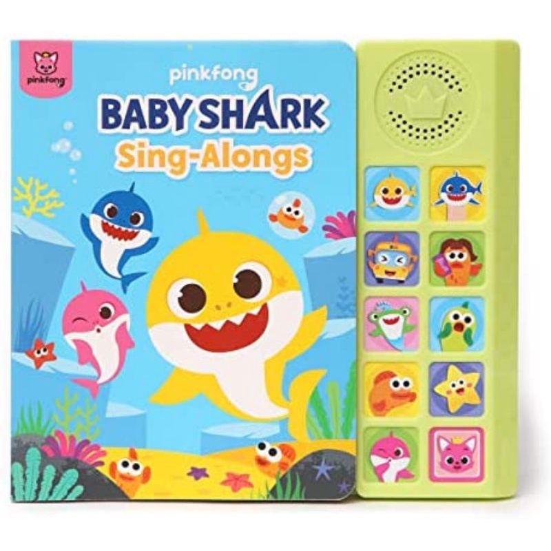 Pinkfong Sound book Baby shark, Sing-alongs, Bedtime songs, Animal song, Dinosaur song ลิขสิทธิ์แท้ 100%