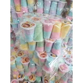 ขนมสายไหมแก้วเล็ก มินิ คละสี มีทั้งสีเดียว และ สองสี (001)