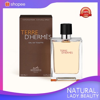 Hermes Terre DHermes EDT 100ml. For Man แท้100% Hermes EDT น้ำหอมชาย 100ml น้ำหอมผู้ชายแท้