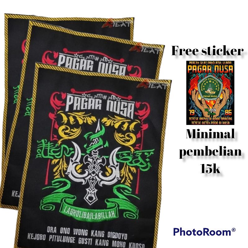 Nusa Fence Back Bet/30x40 Big Bet/ปักสัญลักษณ์