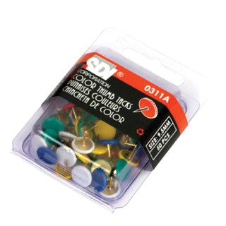 หมุดติดบอร์ด เป๊กกด (กล่อง50ตัว) SDI 0311A Thumbtack push pin (50 boxes) SDI 0311A