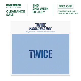 Twice 2020 World In  A Day - Special AR Ticket Set