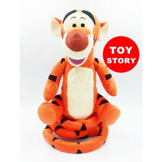 ตุ๊กตาทิกเกอร์ จากเรื่องหมีพูห์ Disney Tigger Winnie the Pooh มีเสียงแถมกระโดดได้ สภาพสวยใหม่ ของลิขสิทธิ์แท้จากดิสนี่ย์