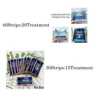 แผ่นฟอกฟันขาว 3D Whitestrips™ Professional Effects Dental Whitening Treatments (Crest®)