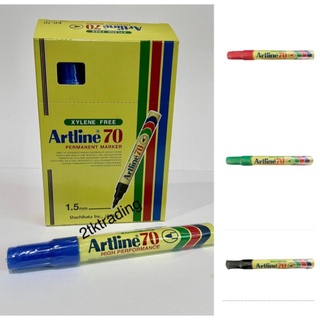 ปากกาเคมีอาร์ทไลน์ Artline 70 กล่อง12 ด้าม