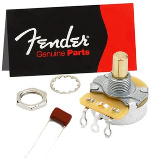 พอทFender® วอลุ่มกีตาร์ไฟฟ้า / สวิทช์โทน 250K Split Shaft Potentiometer(0990830000)