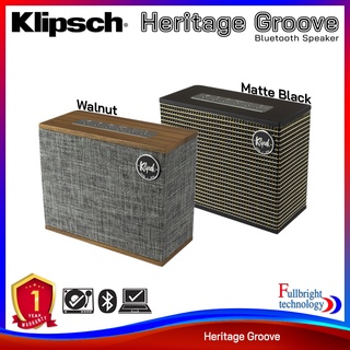 Klipsch Heritage Groove Bluetooth Speaker ลำโพงบลูทูธสำหรับพกพา ใช้งานต่อเนื่องนานสูงสุด 8 ชั่วโมง รับประกันโดยศูนย์ไทย 1 ปี