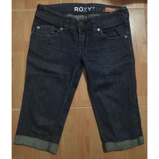 กางเกงขาสั้นROXY เอว28 ของแท้100% แถมจัดส่งฟรีค่ะ