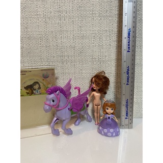 Sofia the first ของแท้ ขายเหมาทั้งภาพค่ะ ตำหนิข้อขนตัวม้ามีรอยขาว