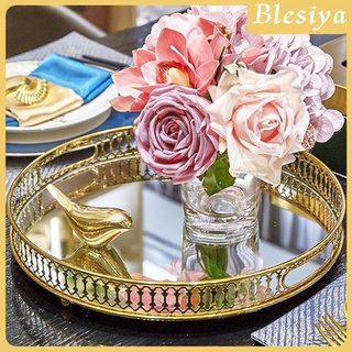 [BLESIYA✨พร้อมสต็อก✨] Crystal Tray Decorative Organizer Dessert Serving Plate Home Decor Rectangle
