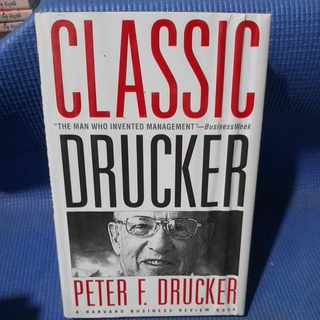 CLASSIC DRUCKER (มือสองปกแข็งภาษาอังกฏษสภาพสวย)