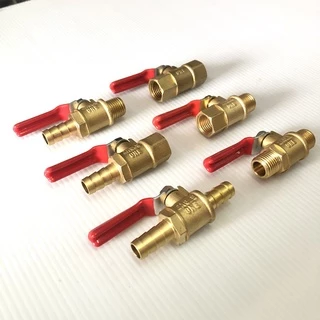 ก๊อกลมทองเหลือง วาล์วลมทองเหลือง ของแท้ รุ่นหนา 2หุน(1/4”) Eagleone บอลวาล์ว ก๊อกลม ก๊อก วาล์ว ทองเหลือง วาล์วลม ก็อกลม