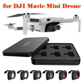 sunnylife ชุดเลนส์กรองกล้องสําหรับ dji mavic mini drone