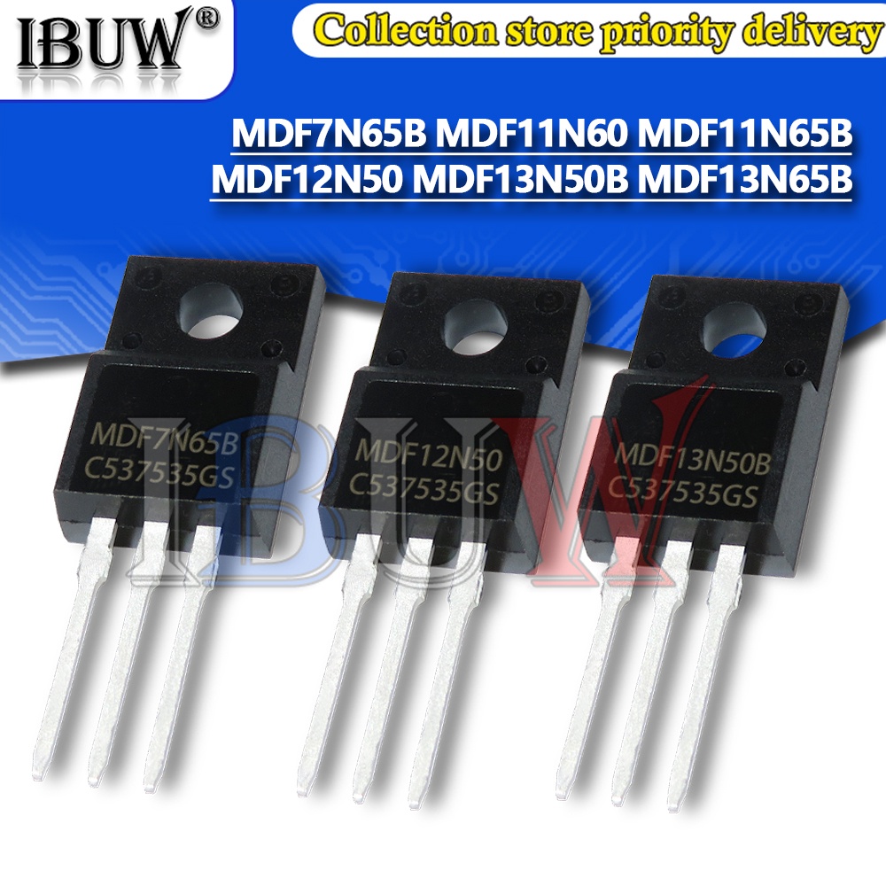 หลอดคริสตัล MDF7N65B MDF11N60 MDF11N65B MDF12N50 MDF13N50B MDF13N65B MDF18N50 7N65B 11N60 11N65B 12N