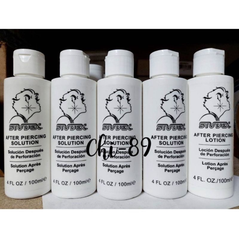 โลชั่นทำความสะอาด ดูแลหลังการเจาะหู STUDEX LOTION 7ml.เจาะหู/จมูก/ปาก/สะดือ(1ขวด)