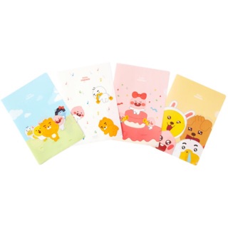 [พร้อมส่ง]แฟ้ม ขนาด A4 Little Kakaofriends ของแท้จากเกาหลี