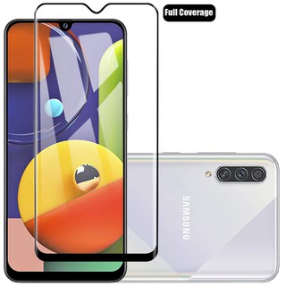 2 PCS กระจก กระจกนิรภัย Samsung Galaxy A50S อุปกรณ์กันรอยหน้าจอ Samsung A50S ฟิล์มกระจกนิรภัย เต็มจอ GalaxyA50S A 50S