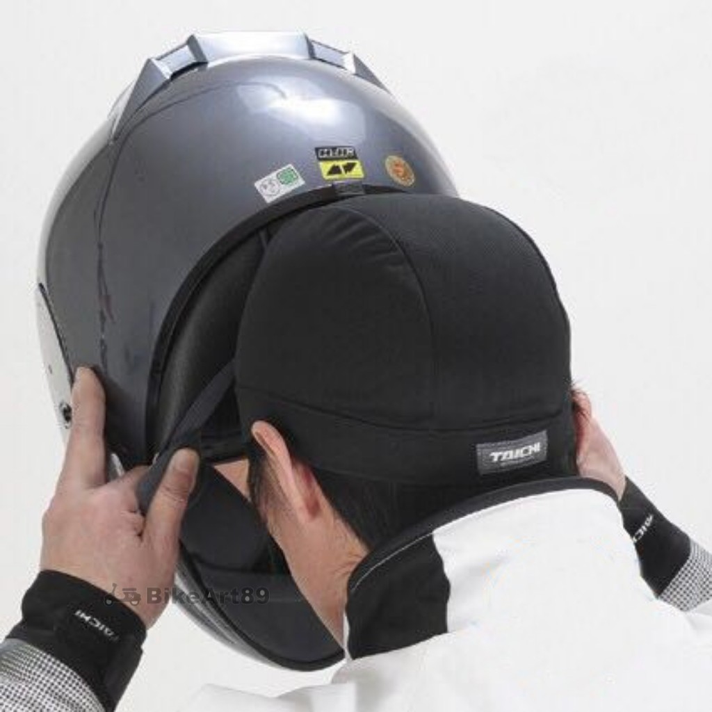 RS TAICHI Cool Inner Cap Buff Skull Cap HELMET Head Cover หมวกกันน็อคหัว