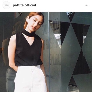 #pattita อก36” ใส่1ครั้ง สีดำ