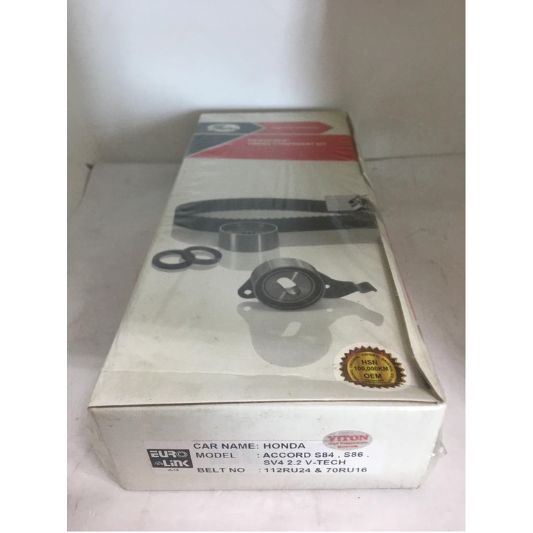 HONDA SM4 V-TECH / S84 / S86 / SV4 2.2 V-TECH TIMING KIT SET (GATES) 112RU24 & 70RU16