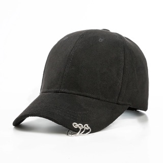 Suede ring cap หมวกผ้ากำมะหยี่เจาะห่วง