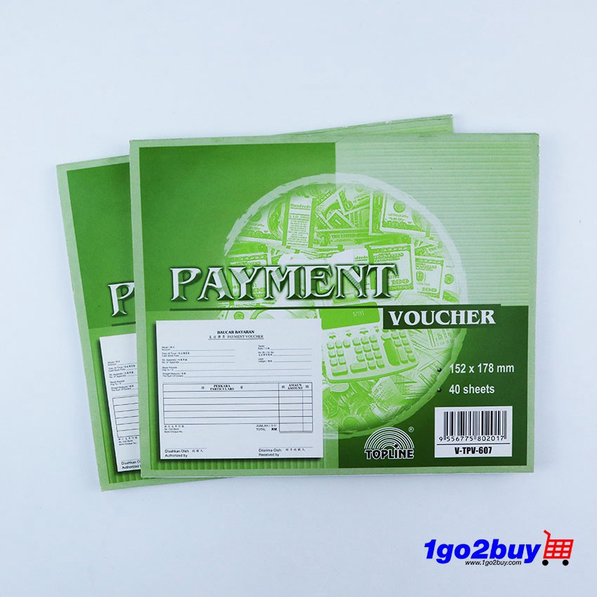 [Topline] บัตรกํานัลชําระเงิน / Baucar Bayaran 40s (V-TPV-607)